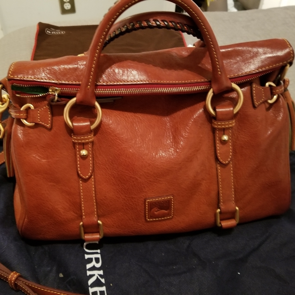 Dooney & Burke leather satchel